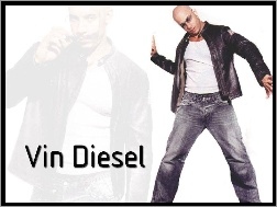 okulary, Vin Diesel, czarna kurtka